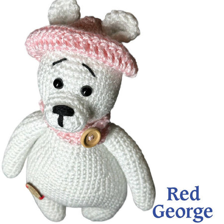 Polar Bear - crochet toy