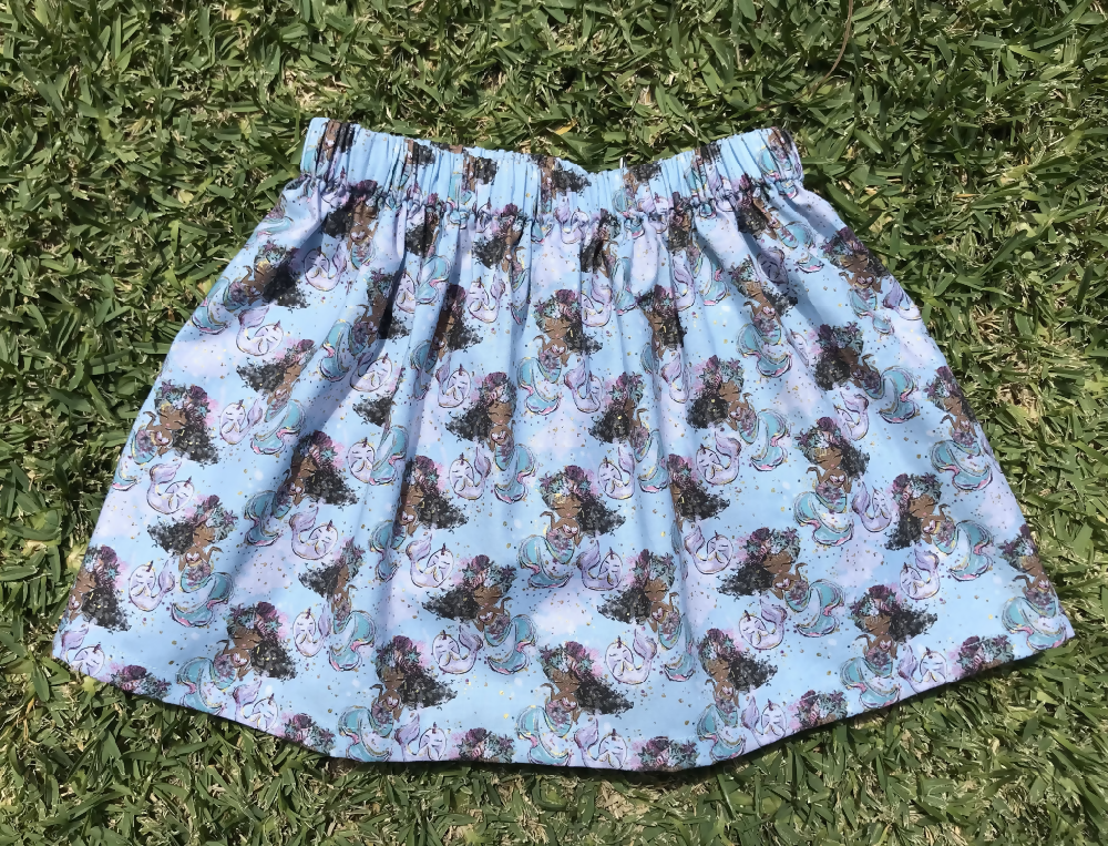 Girls Mermaid Skirt - Size 4