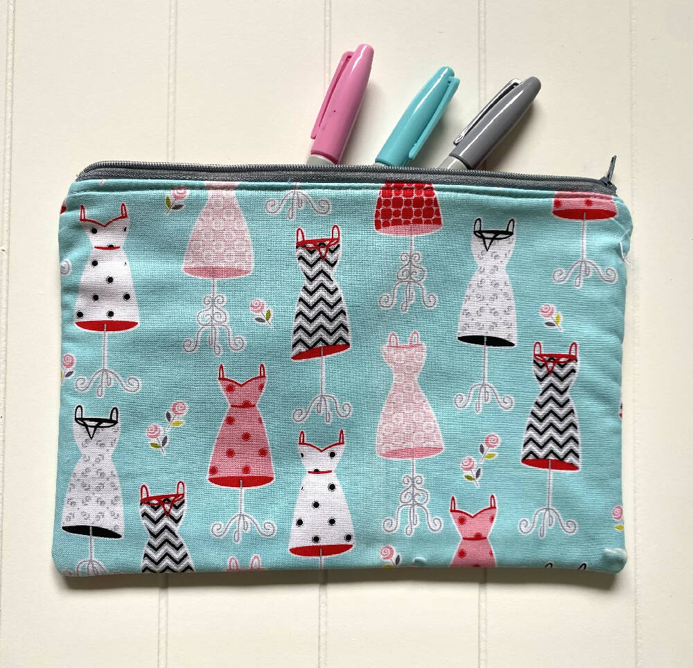 Fabulous dresses pencil case