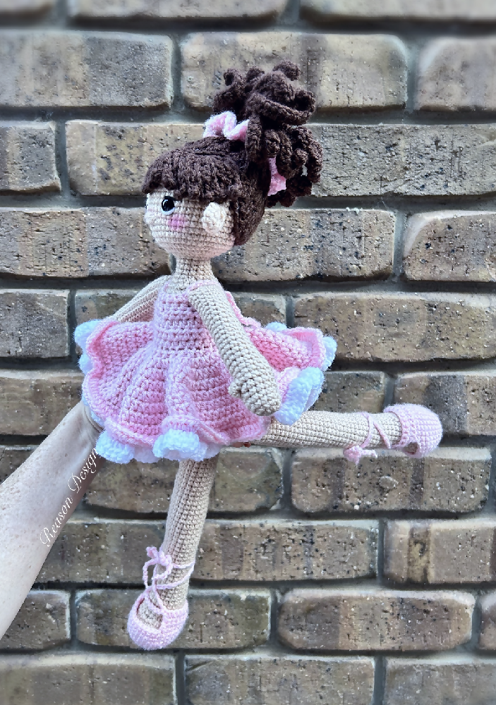 Crochet Ballerina Doll Plushie