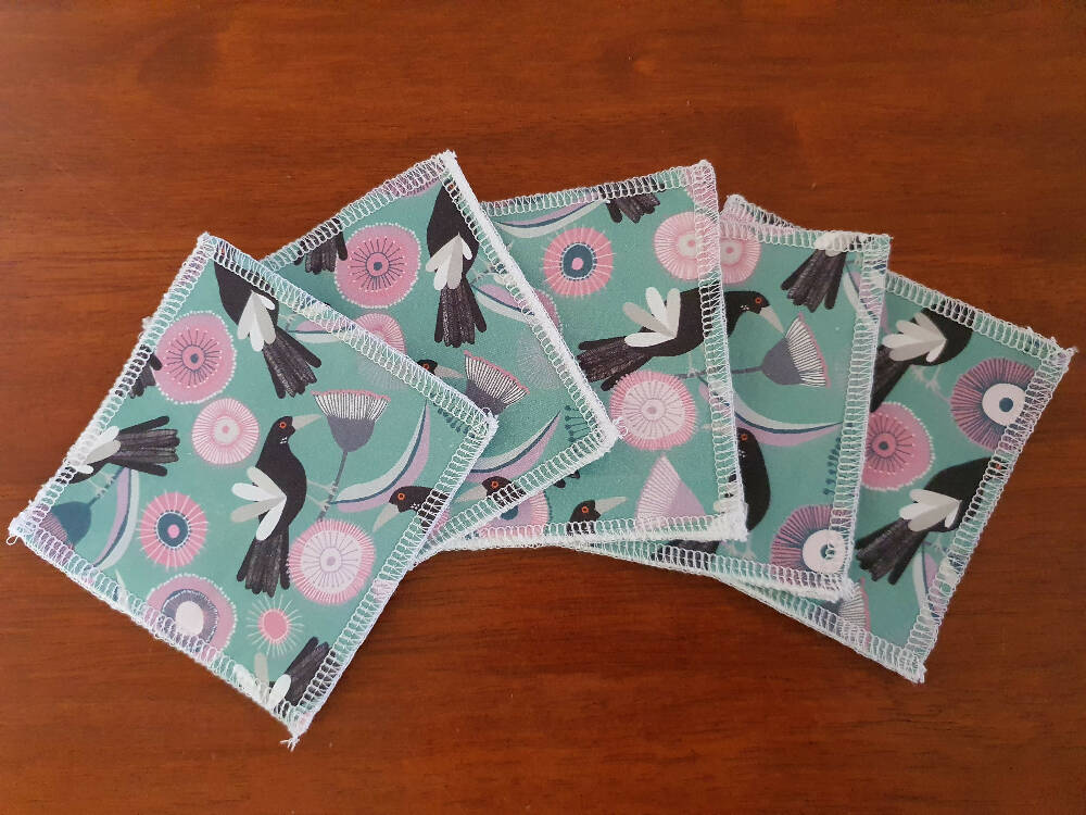 Reusable MakeUp / Face Wipes (Cleanser) - All Cotton - Washable