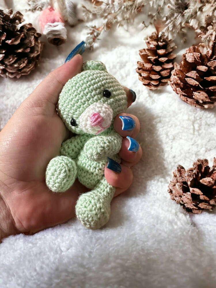 Crochet Mini Teddy Bear or Friends