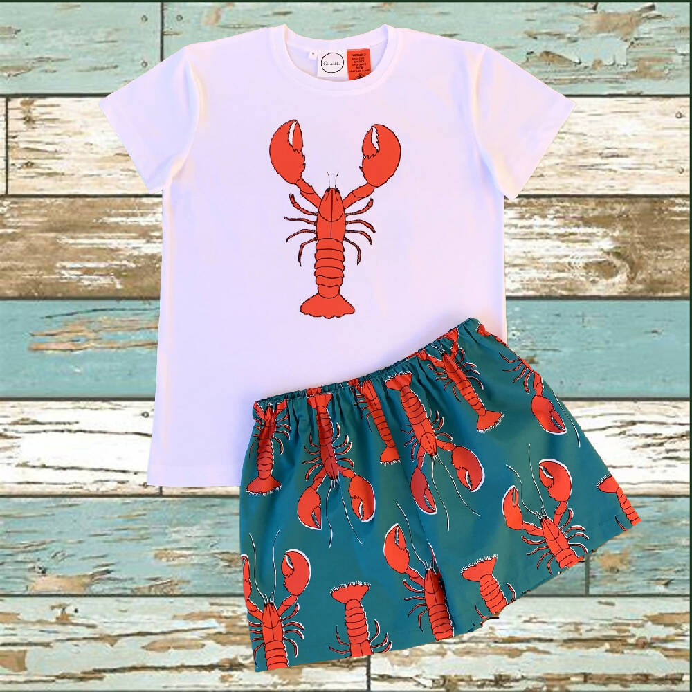 Kids Lobster PJ set
