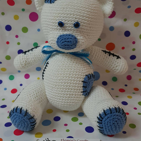 Crocheted Teddy Bear - Stitches