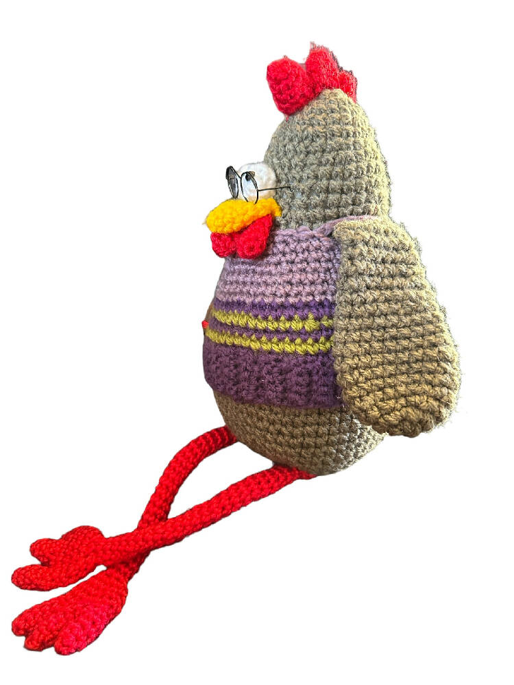 Chicken - crochet toy