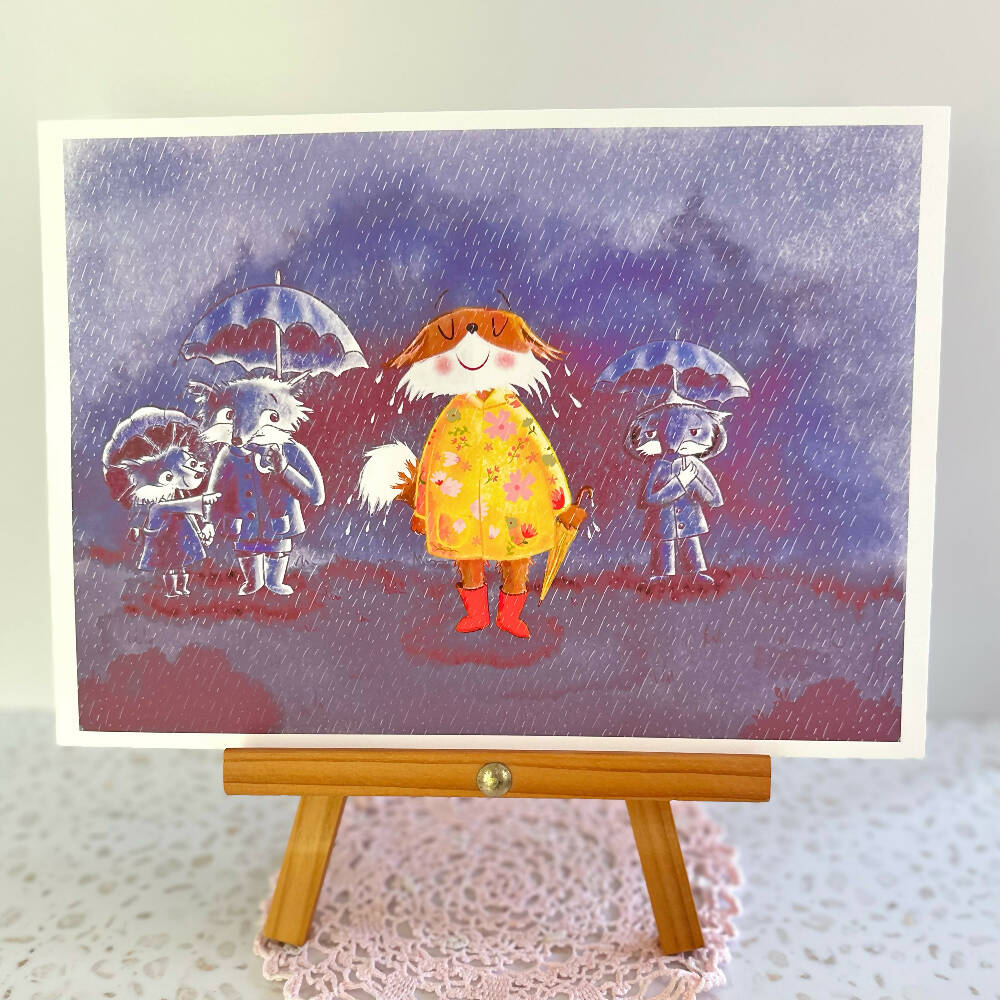 Whimsical Nursery Art Print –  Watercolour Illustration