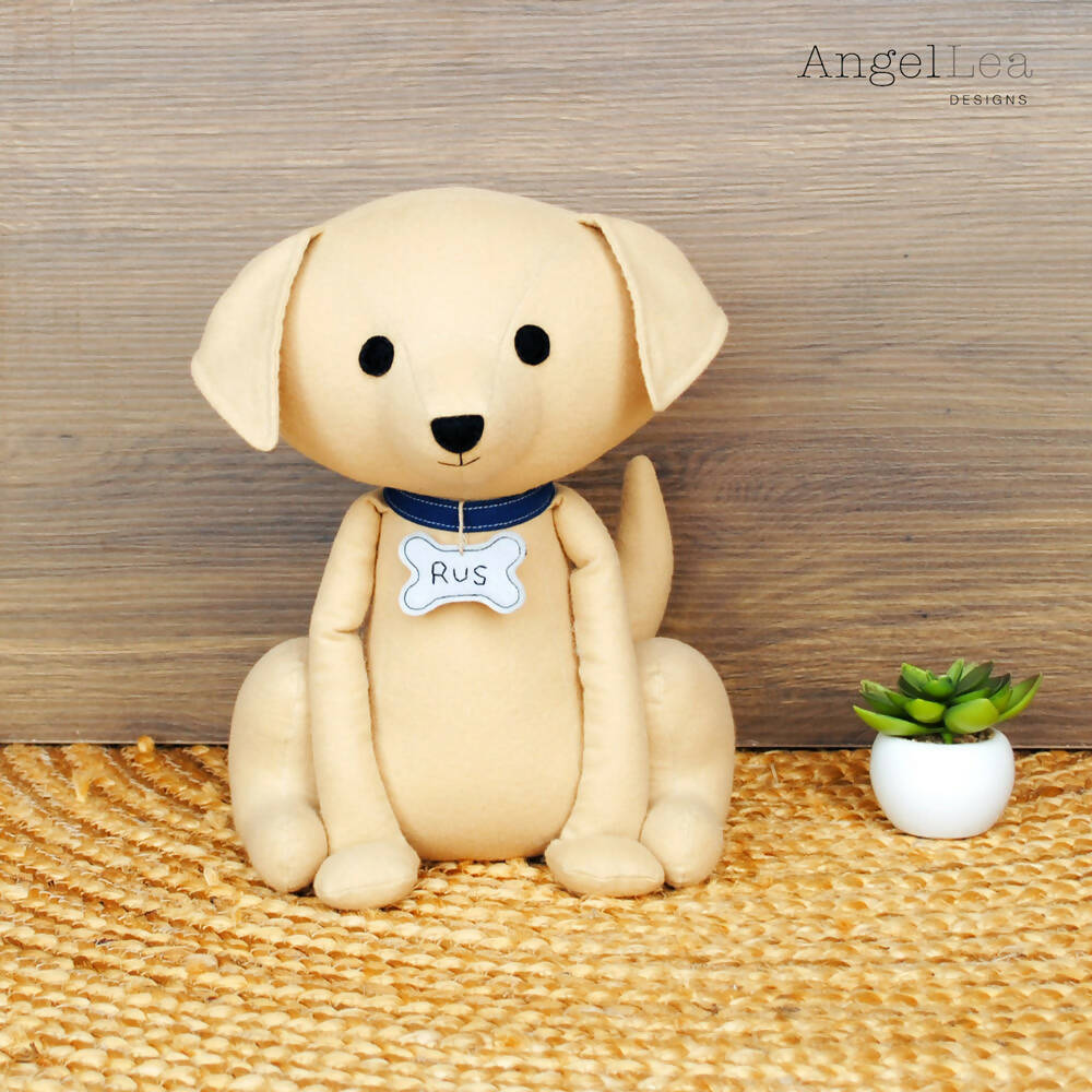 Dog Stuffed Animal PDF Sewing Pattern