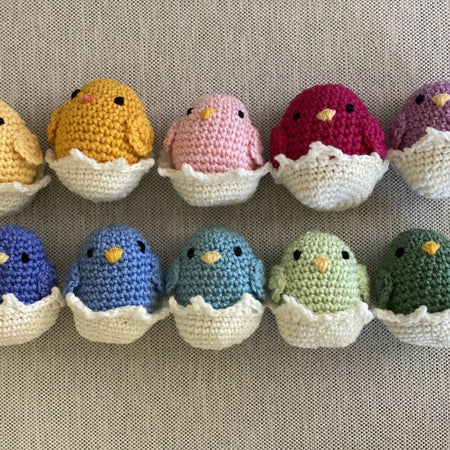 Small Chicks - crocheted toy