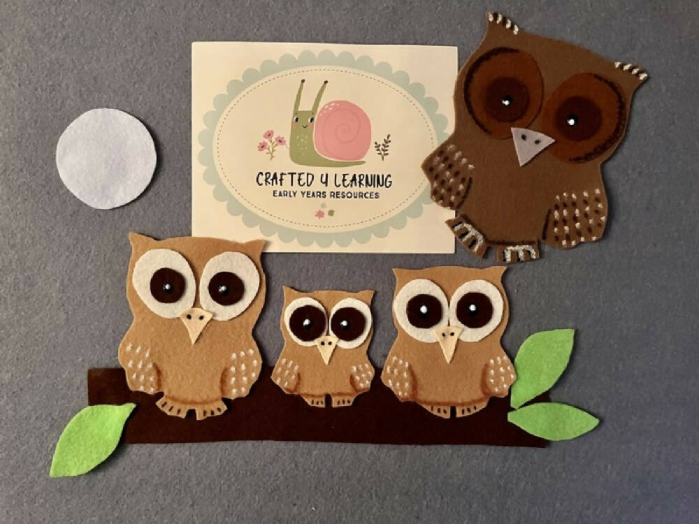 Owl Babies Felt Board Set