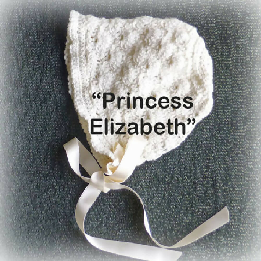 Baby homecoming bonnets. wool. Free post