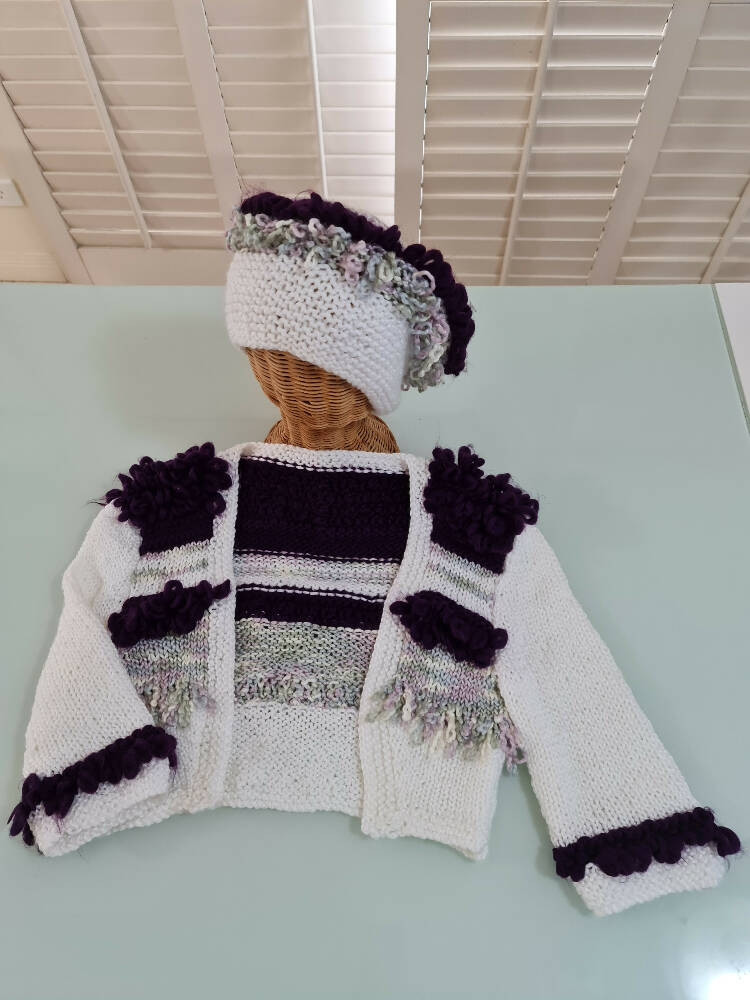 Matador - Handknitted Jacket and Hat Set