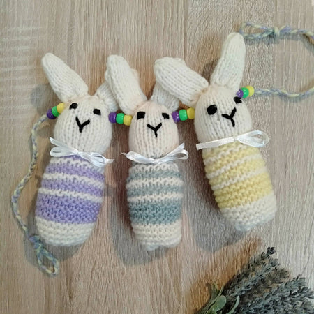 Baby Bunnies Pram Hanger - Easter Gift Idea!