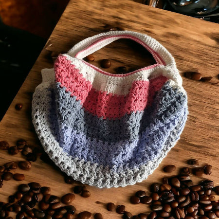 Handmade Crocheted Eco-Friendly Market Bag