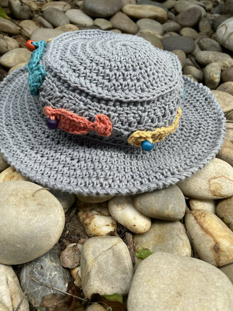 Crocheted Toddler Bucket Hat