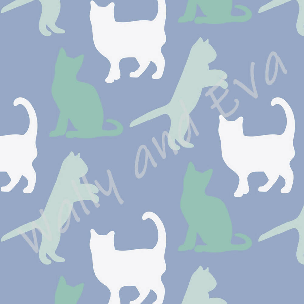 Australian_Made_Pet_Mat_Blue_Green_Cat_Print_Design