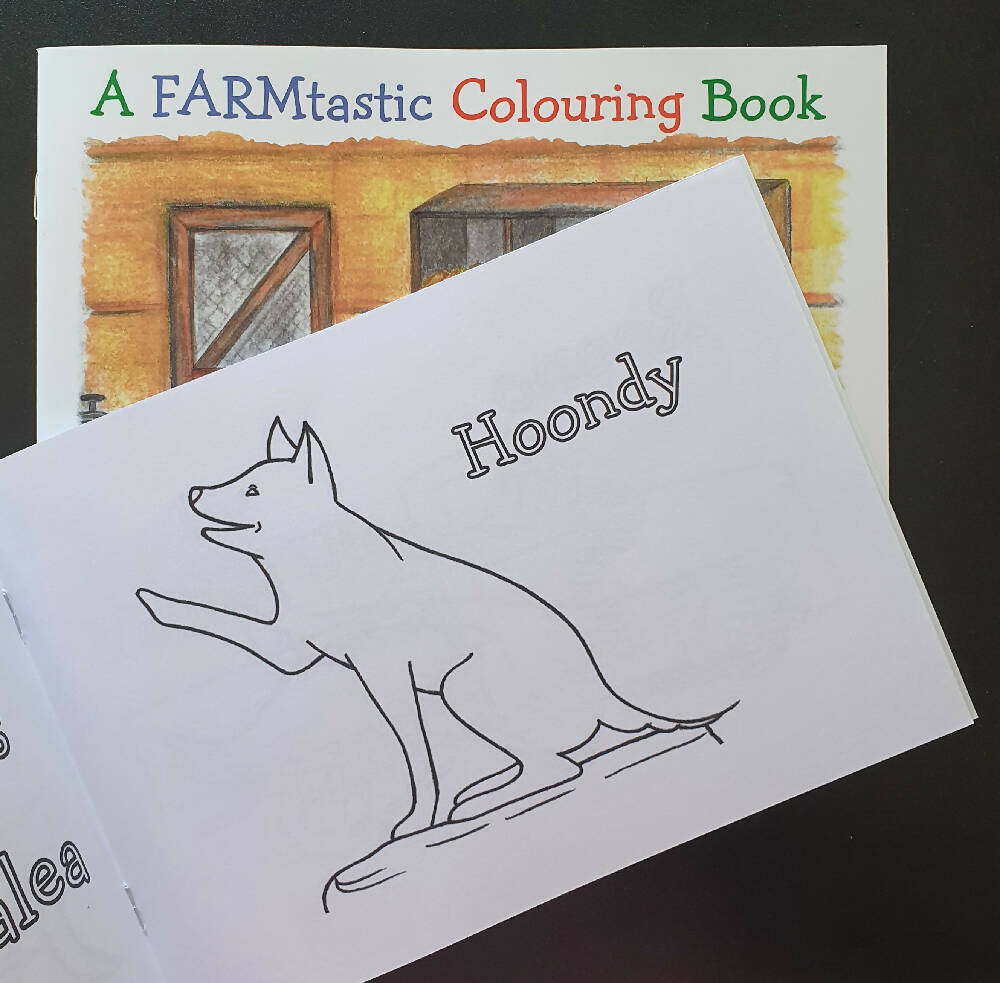 A FARMtastic Colouring Book