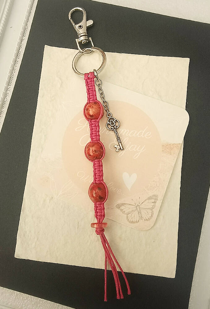 Assorted Key Chains with Embellishments