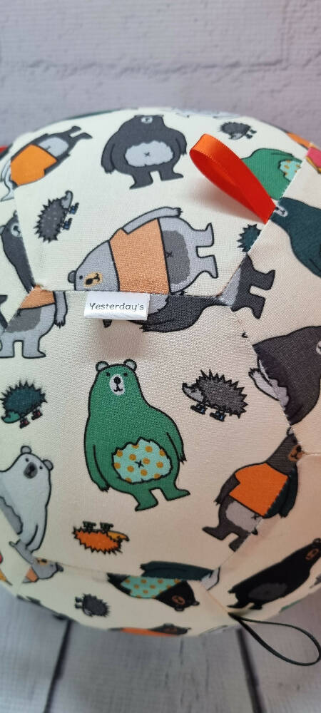 Balloon Ball: Beary Bears: Taggie: solid print