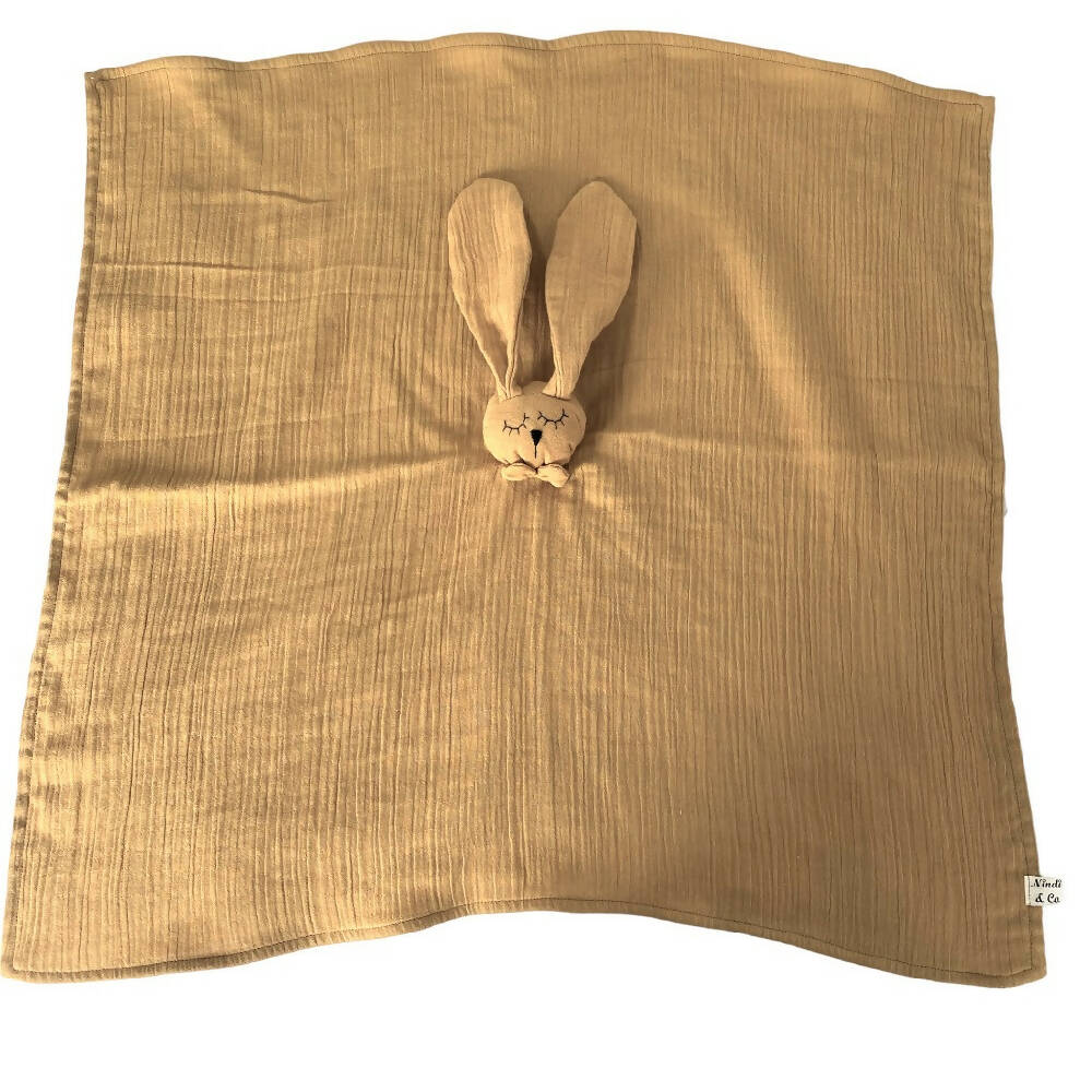 Baby Bunny Comforter - Mustard