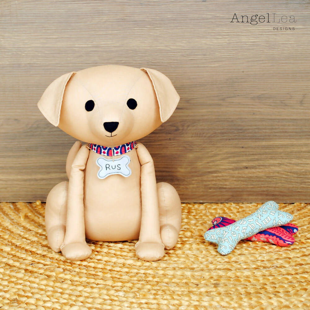 Dog Stuffed Animal PDF Sewing Pattern