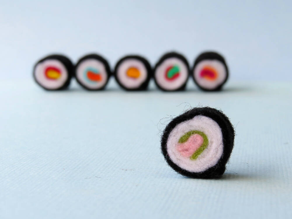 Mini Food_Felt Sushi-6