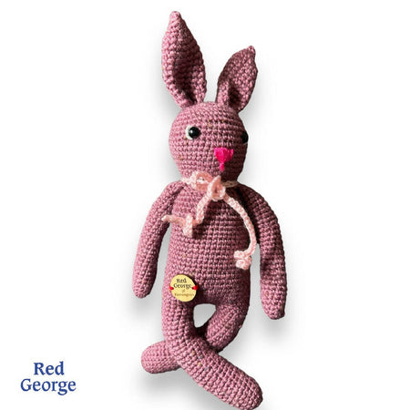 Purple Bunny Rabbit - crochet toy