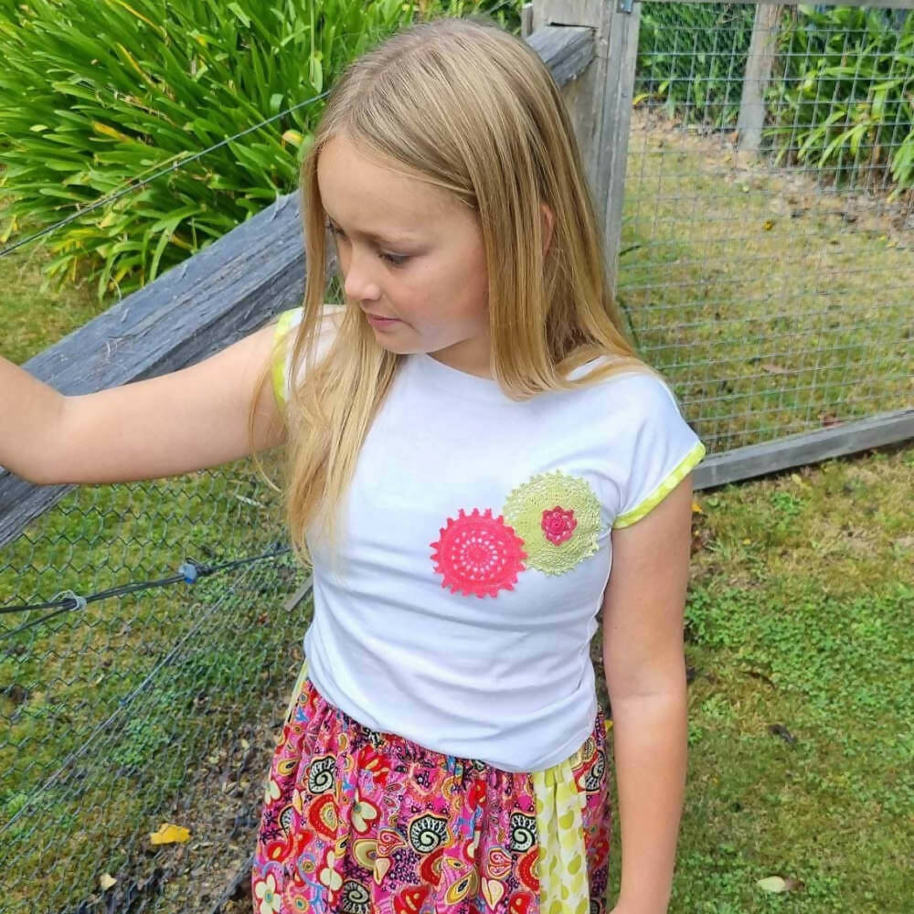 Girls Doily Tee | Size 7