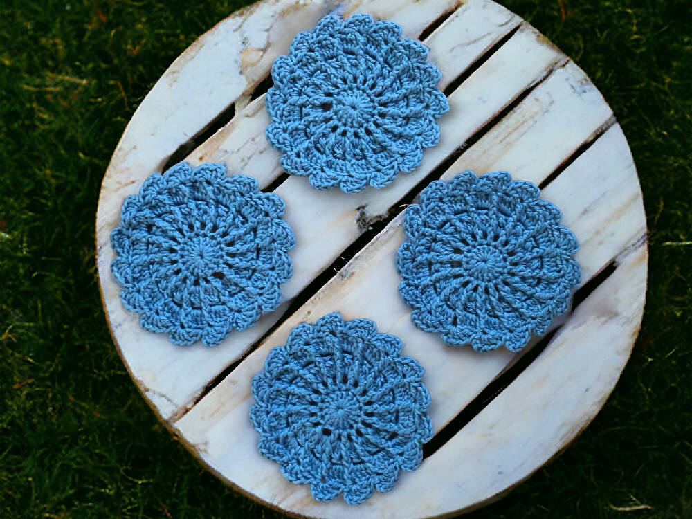 Morning Star Coaster Set of 4 Lilac