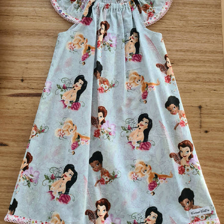 Tinkerbell and Friends Seaside Dress Size 4