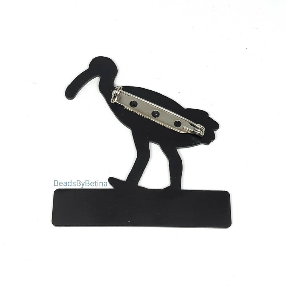 Bin Chicken (ibis) Lovers Pack // Studs, Brooch or Magnet & Card // Free Post