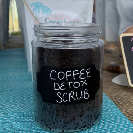 Coffee Detox Sugar Body Scrub Jar