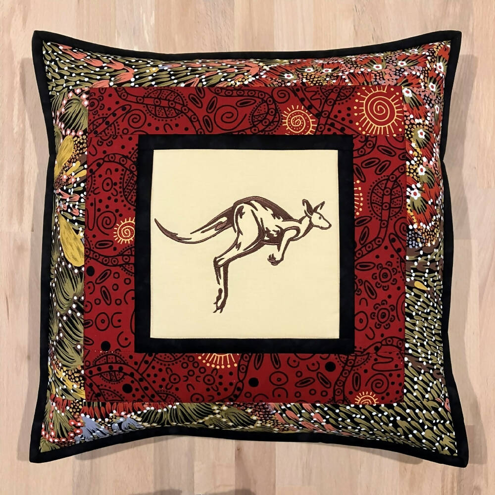 cushion-cover-handmade-Australian-native-kangaroo_2
