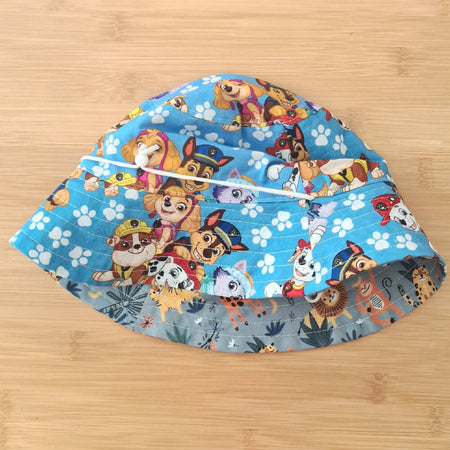 Reversible Bucket Hat - Infant (30-35cm head circumference) FREE SHIPPING
