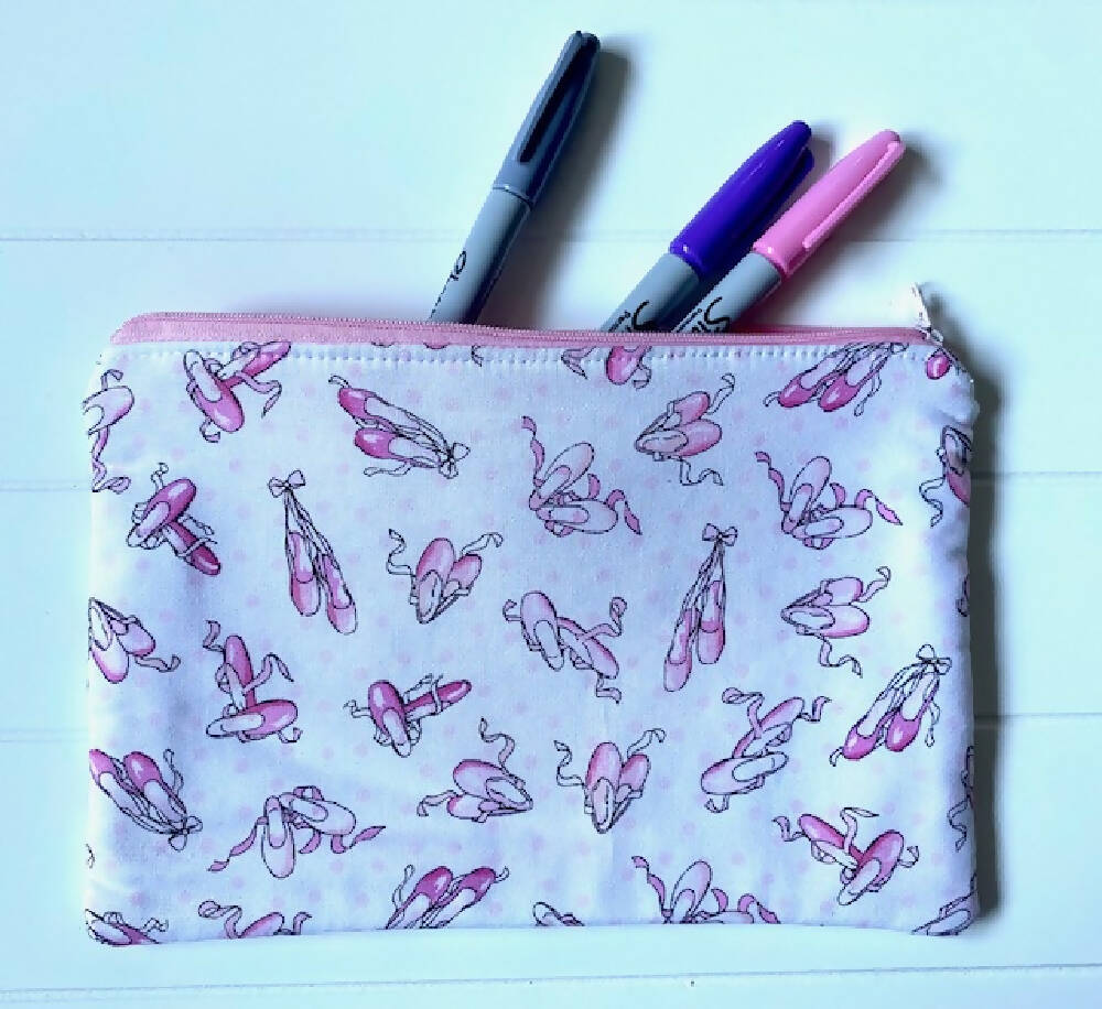 Ballet shoes pencil case