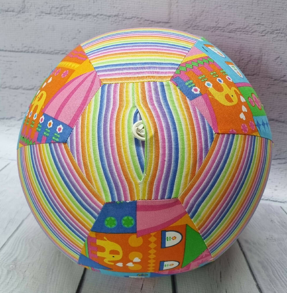 Balloon Ball: Rainbow Elephant house: Two tone style