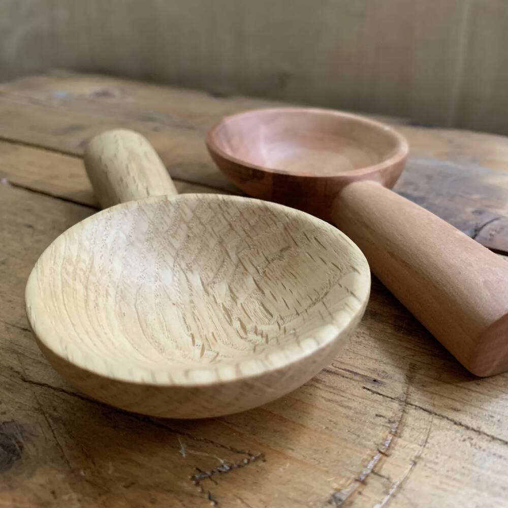 Hand Carved Wooden Scoops