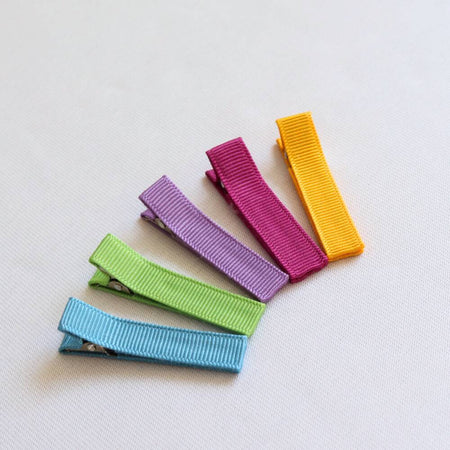 Baby and Girls Hair Clips Set - Bright