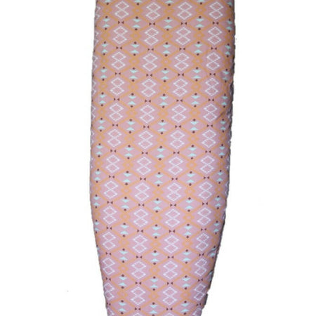 Ironing board cover- Pink Diamonds- padded- double sided-fits table top ironing board 84-91 cm
