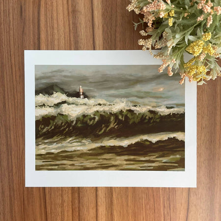To the Lighthouse - a fine art print - 8 x 10 inches
