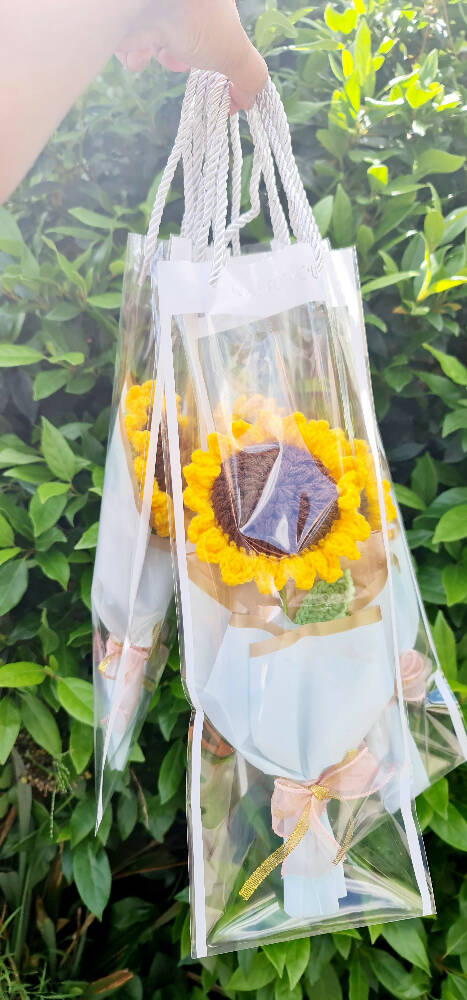 Single Sunflower with Carry Bag