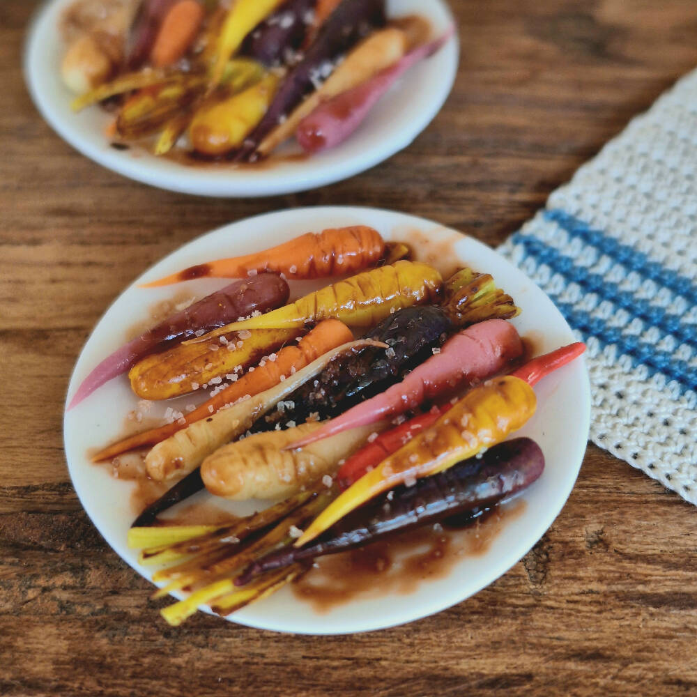 Honey Roasted Rainbow carrots - MINIATURE NON EDIBLE