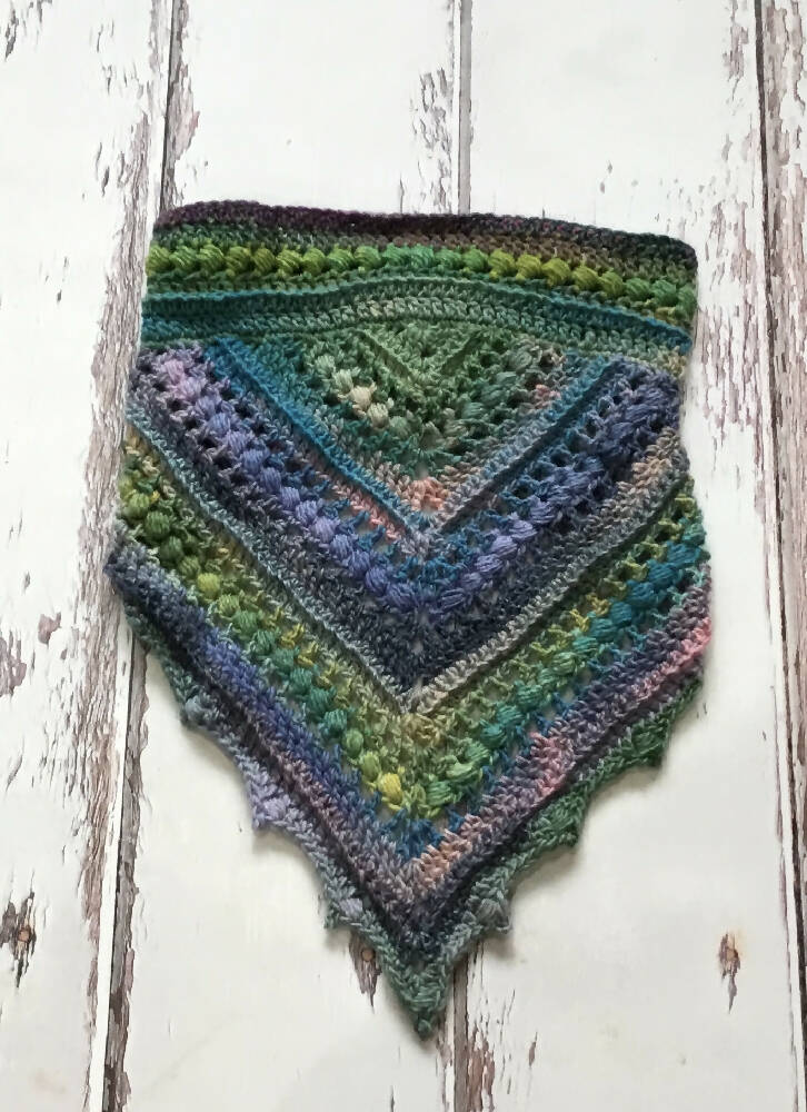 Neck warmer, Cowl, Scarf Hand-crochet Longline