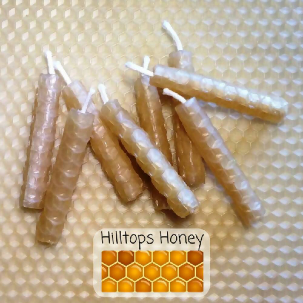 100% Natural pure Australian beeswax birthday candles