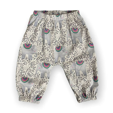 Baby Girls Baggy Cotton Harem Pants (SIZES 000, 00 & 0)