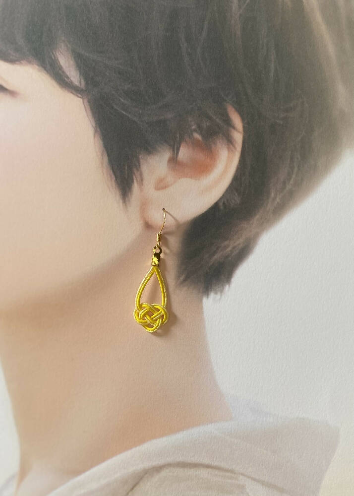 Mizuhiki earrings (small)