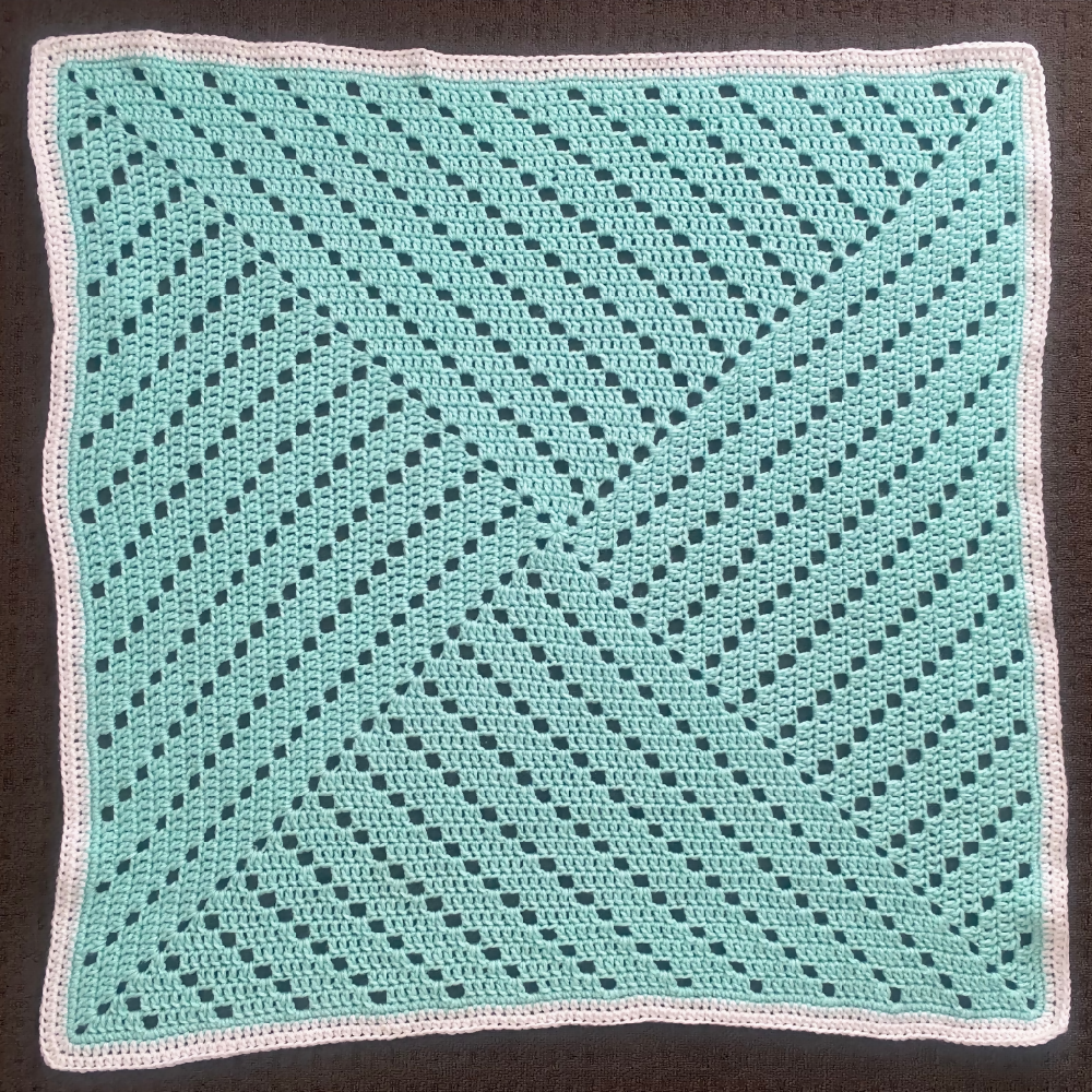 Baby Blanket | Hand Crocheted Pram Blanket