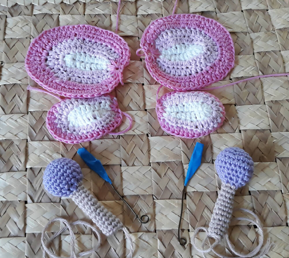 Amigurumi Elina the Butterfly Toy