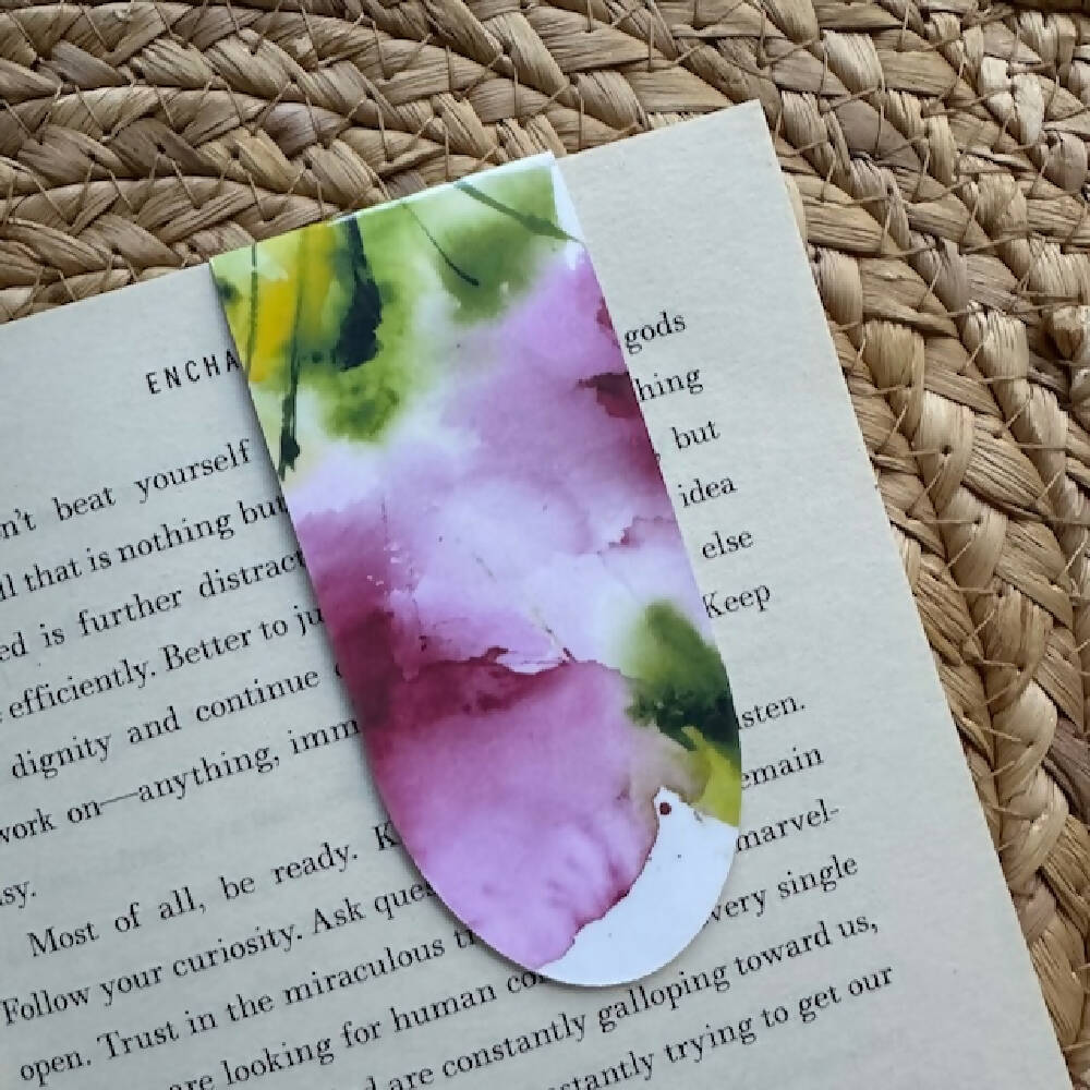 Magnetic Bookmark, Watercolour Artworks, book page holder
