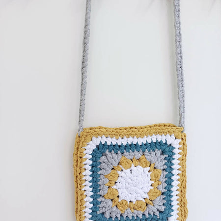 Granny Square CrossBody Bag and Free Gift