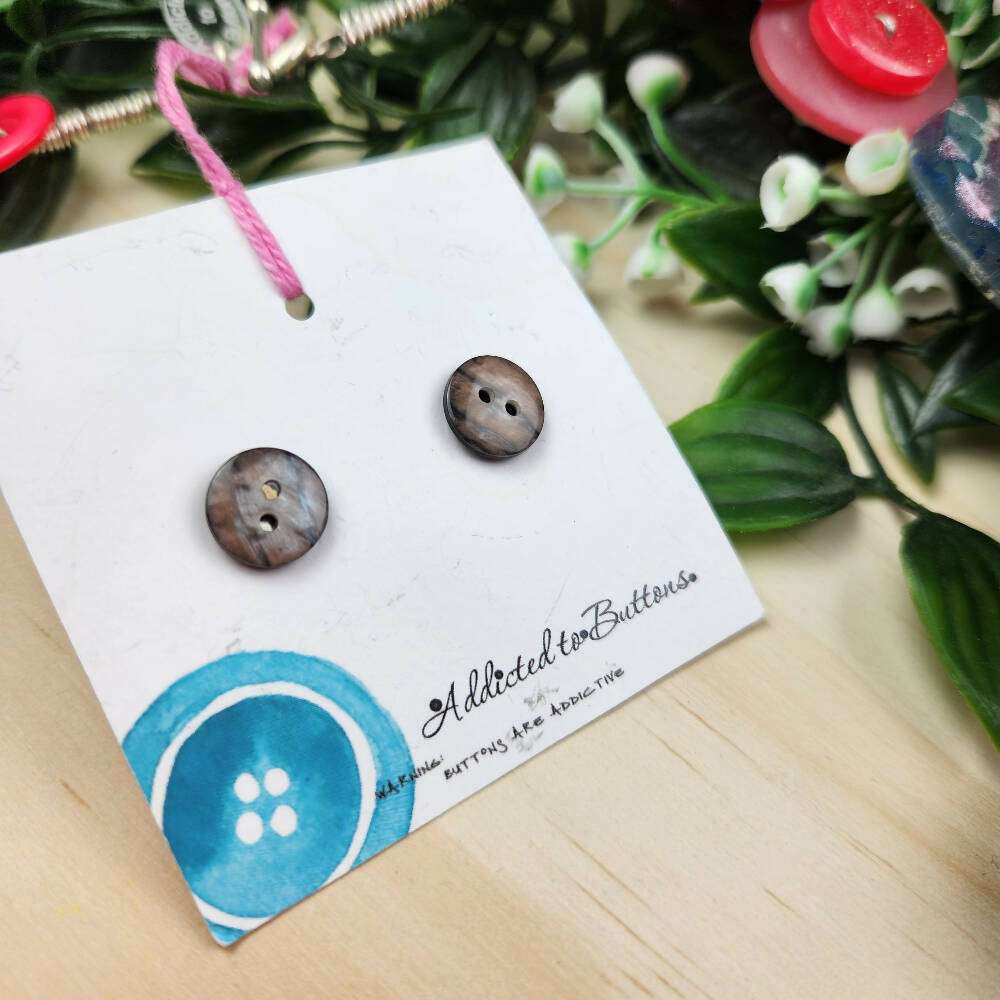 Button Necklace Resin Ocean Mermaid (6)